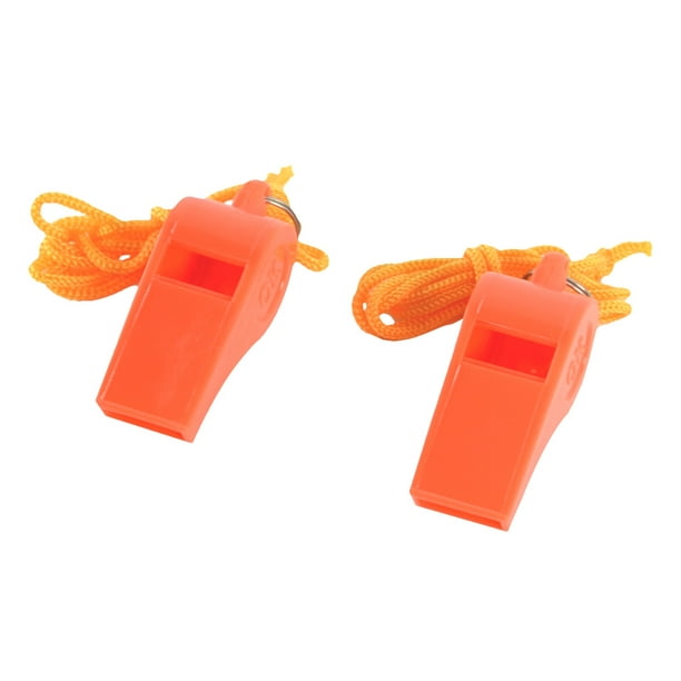 Survival Whistle Plastic Super Loud Emergency Whistle Hiking Outdoor F5V8 F9X6